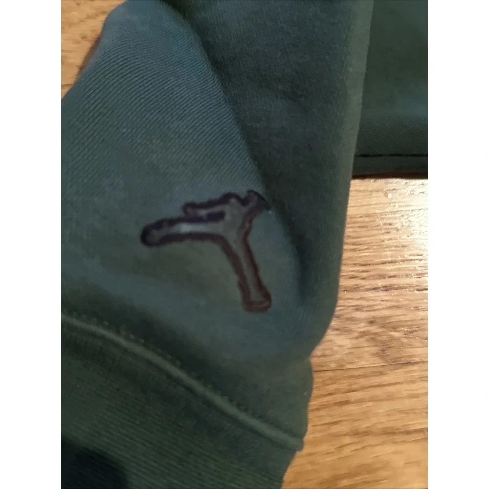 Jordan Jumpman Hoodie Men's XXL Slam Dunk Contest Graphic Cross Stitch‎ Green